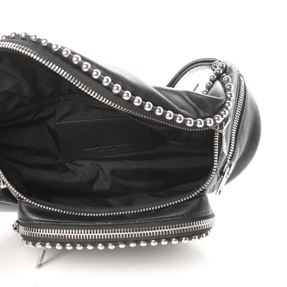 Alexander Wang Lambskin Attica Studded Belt Bag Black 5 of 10