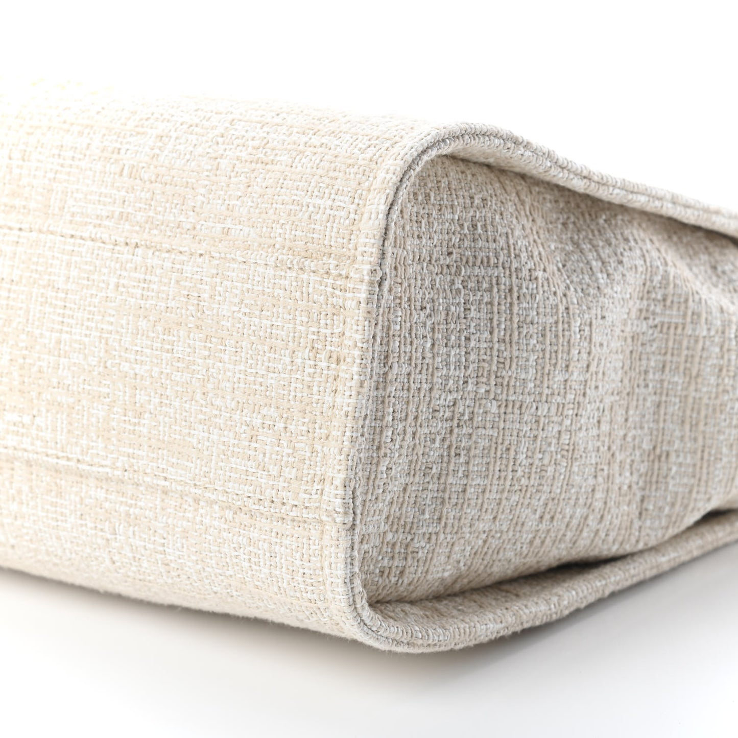 Canvas Small Deauville Tote Light Beige