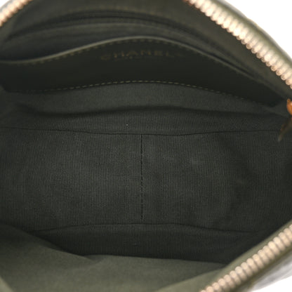 Chanel Lambskin Quilted Pillow Crush Chain Hobo Khaki 5 of 10