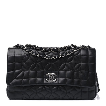 Chanel Lambskin Quilted Lady Graphic Flap Black 1 of 6