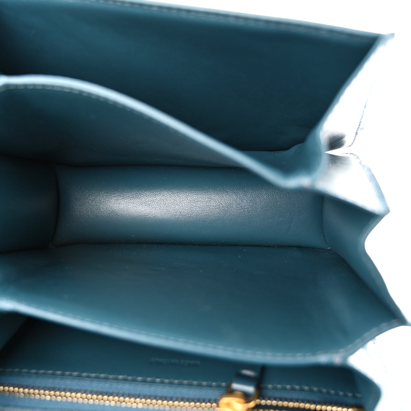 Box Calfskin Small Classic Box Flap Bag Petrol