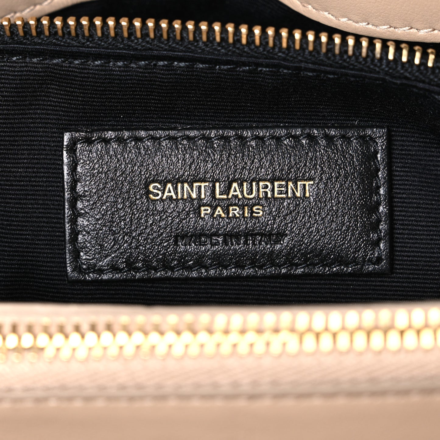 Calfskin Y Quilted Monogram Medium Loulou Chain Satchel Dark Beige