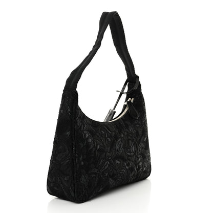Prada Mini Re-Edition Brocade Lurex Bag Cipria 3 of 11