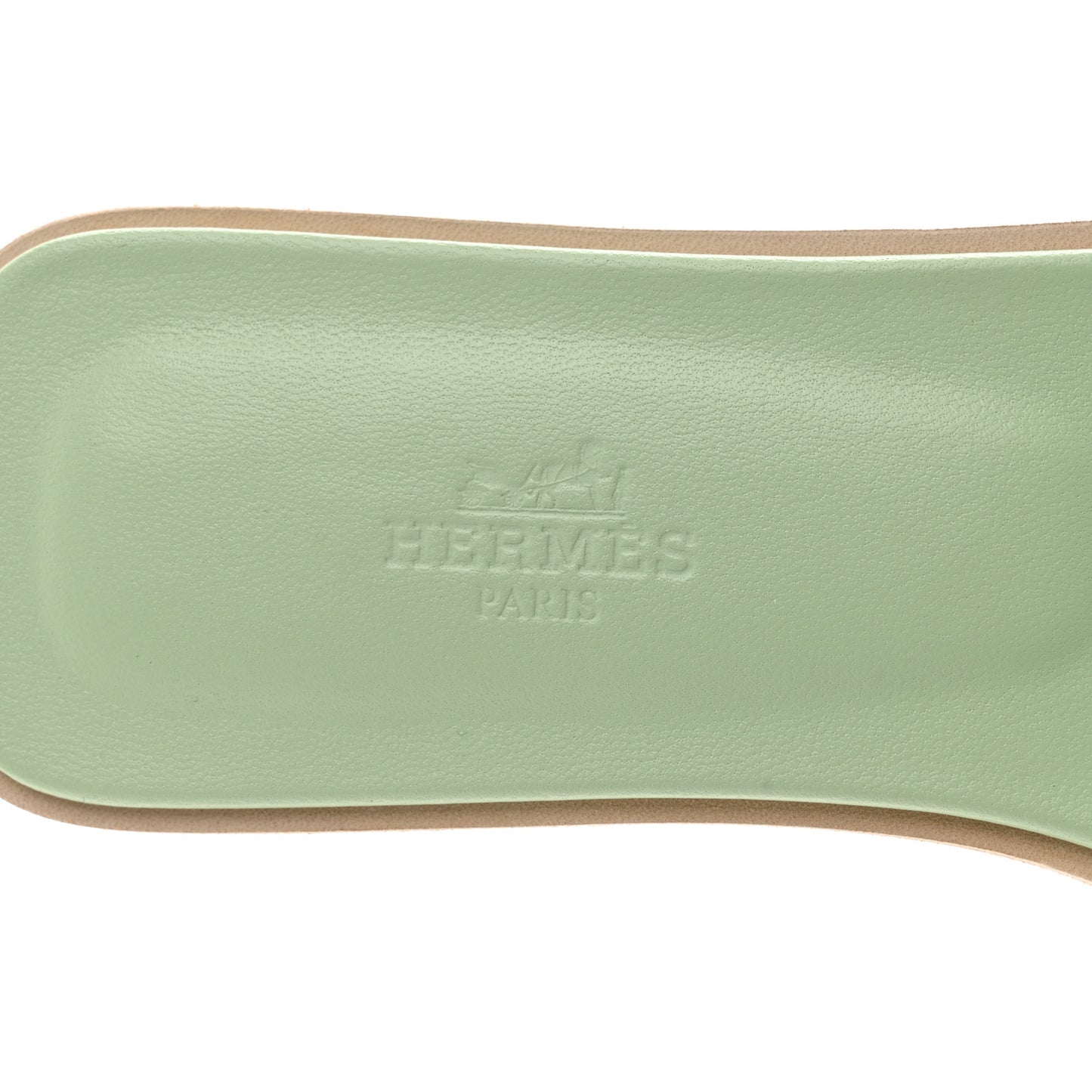 Epsom Oran Sandals 38.5 Vert Jade