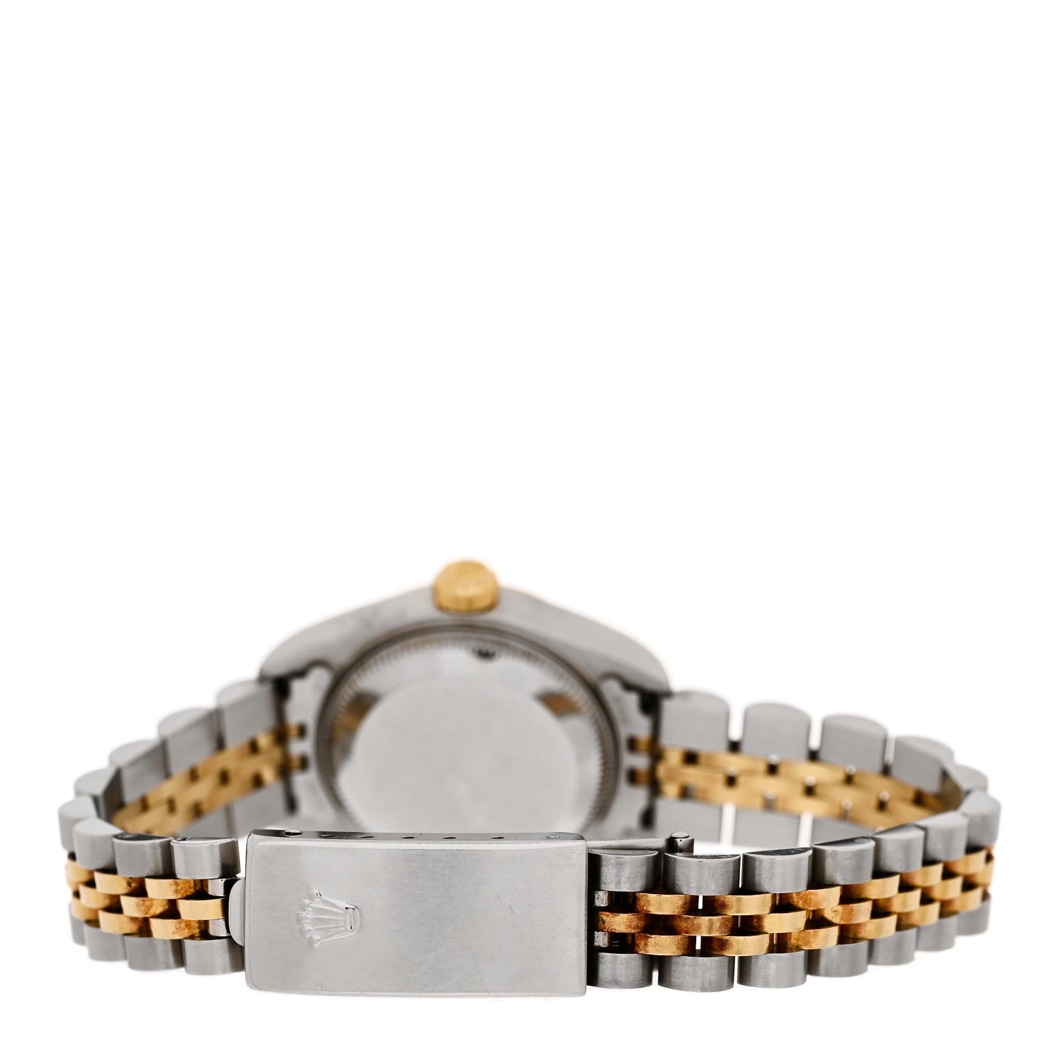 Rolex Stainless Steel 18K Yellow Gold Diamond 26mm Oyster Perpetual Datejust Watch Champagne Jubilee 79173 3 of 5