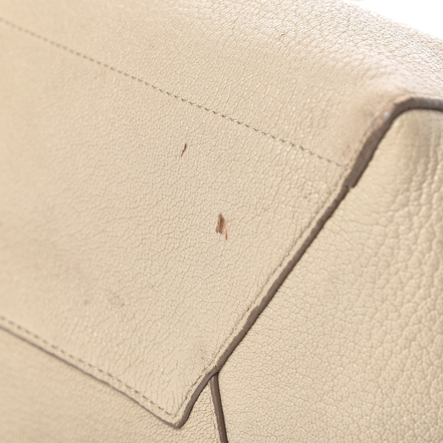 Celine Soft Grained Calfskin Sangle Bucket Bag Dune 17 of 17
