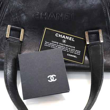 Chanel Lambskin Handbag Black 11 of 11
