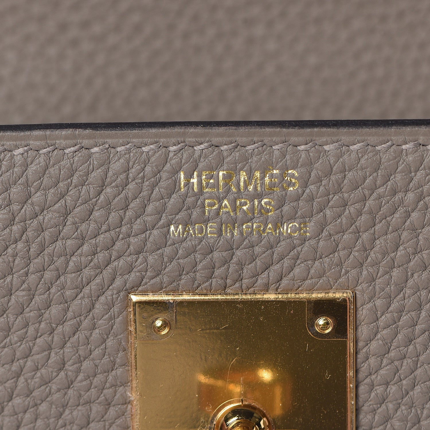 Hermes Togo Kelly Retourne 32 Gris Asphalte 13 of 47