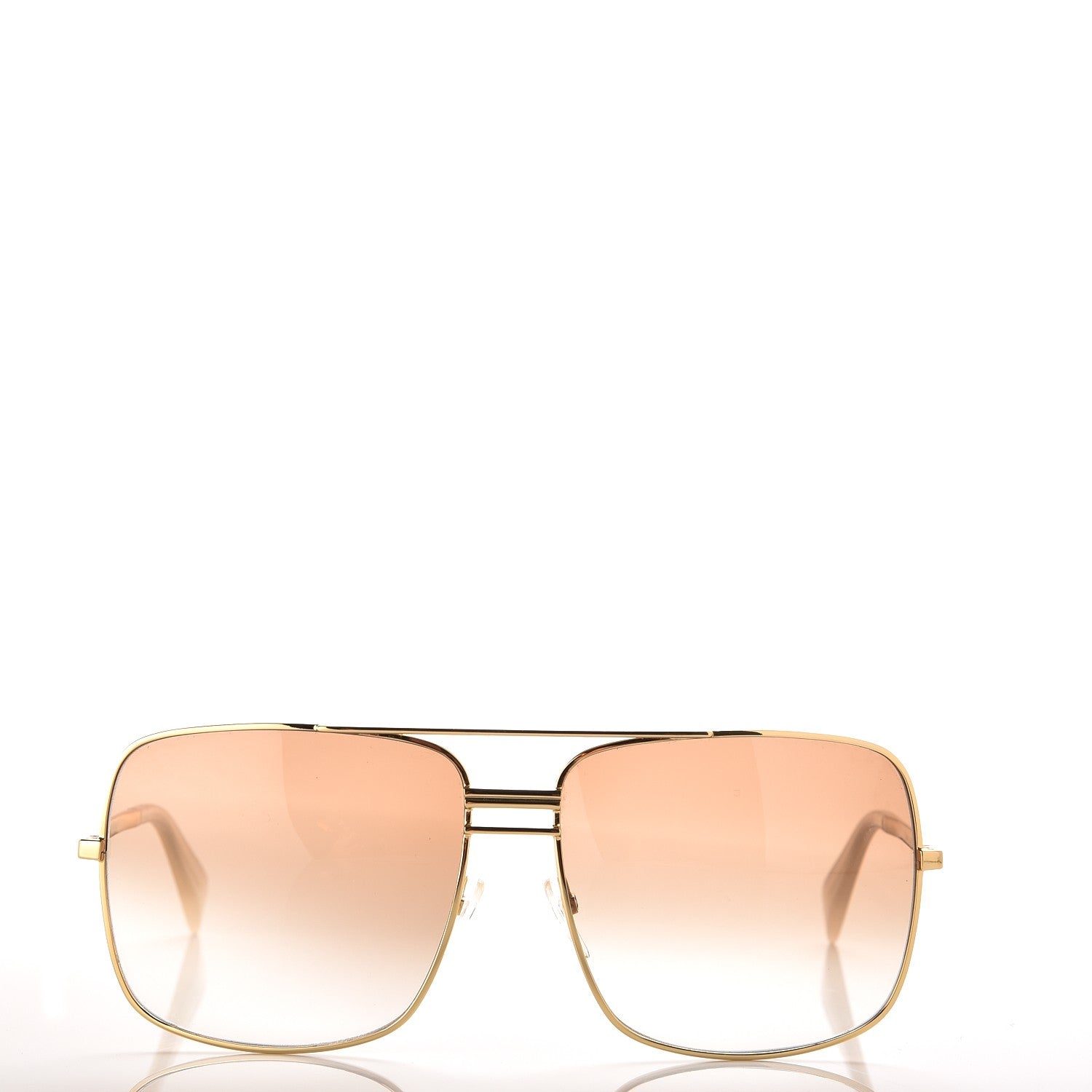 Celine Metal Sunglasses CL 41808/S Gold 2 of 8