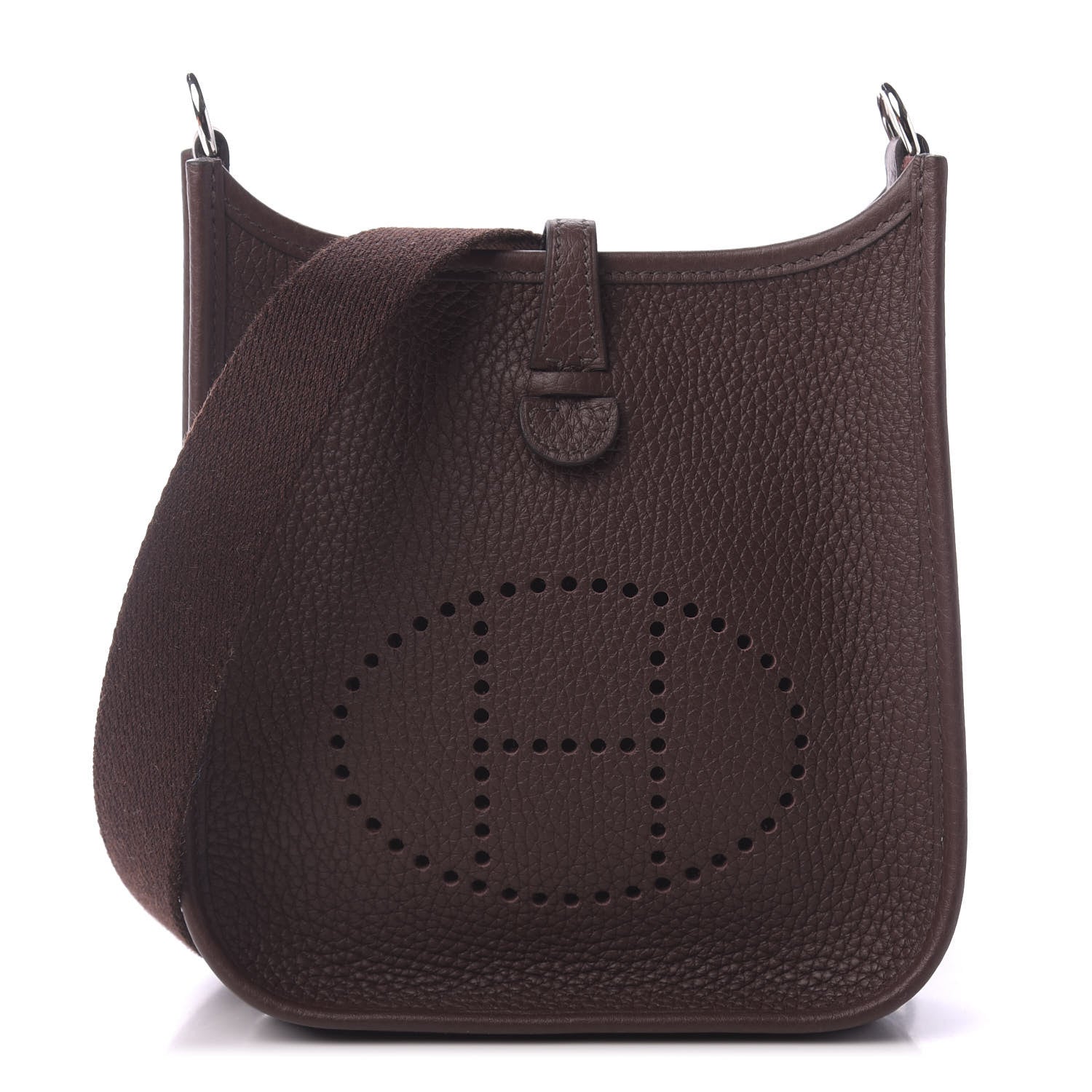 Hermes Taurillon Clemence Evelyne TPM Havane 1 of 10