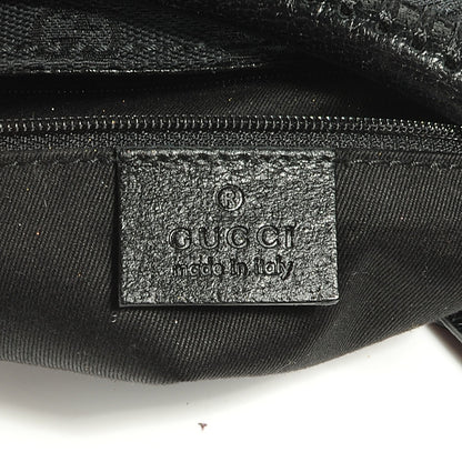 Gucci Monogram Drawstring Hobo Black 7 of 7