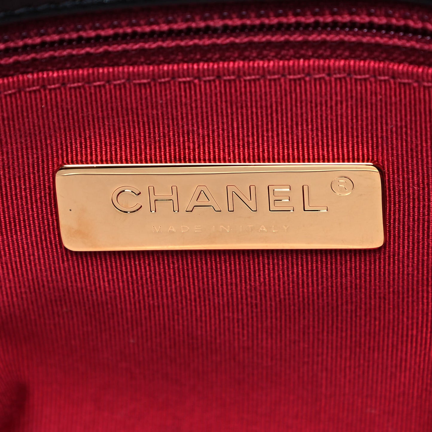 Lambskin Quilted Large Chanel 19 Flap Black