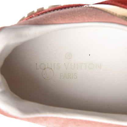 Louis Vuitton Suede Run Away Sneakers 40 Fuchsia Rouge 6 of 11