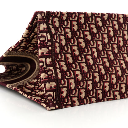 Christian Dior CHRISTIAN DIOR Oblique Large Book Tote Burgundy Multicolor 9 of 10