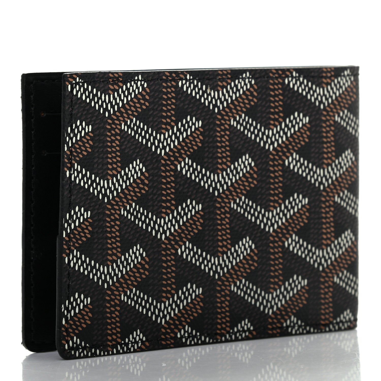 Goyard Goyardine Multi Slot Bi-Fold Wallet Black 3 of 7