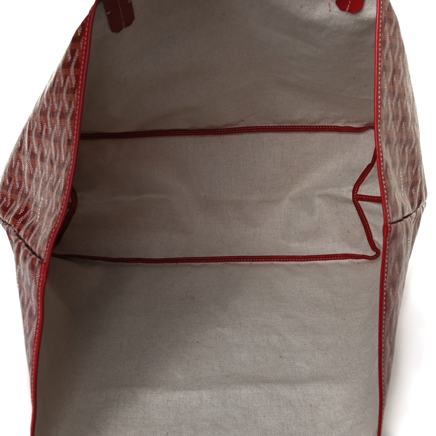 Goyard Goyardine Saint Louis GM Red 5 of 13