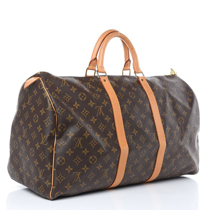 Louis Vuitton Monogram Keepall 50 3 of 16