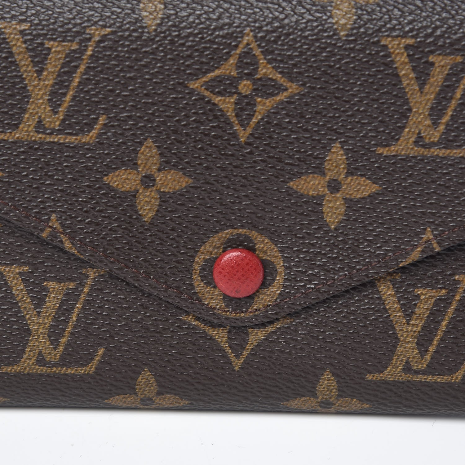 Louis Vuitton Monogram Josephine Wallet Red 11 of 12