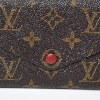 Louis Vuitton Monogram Josephine Wallet Red 11 of 12