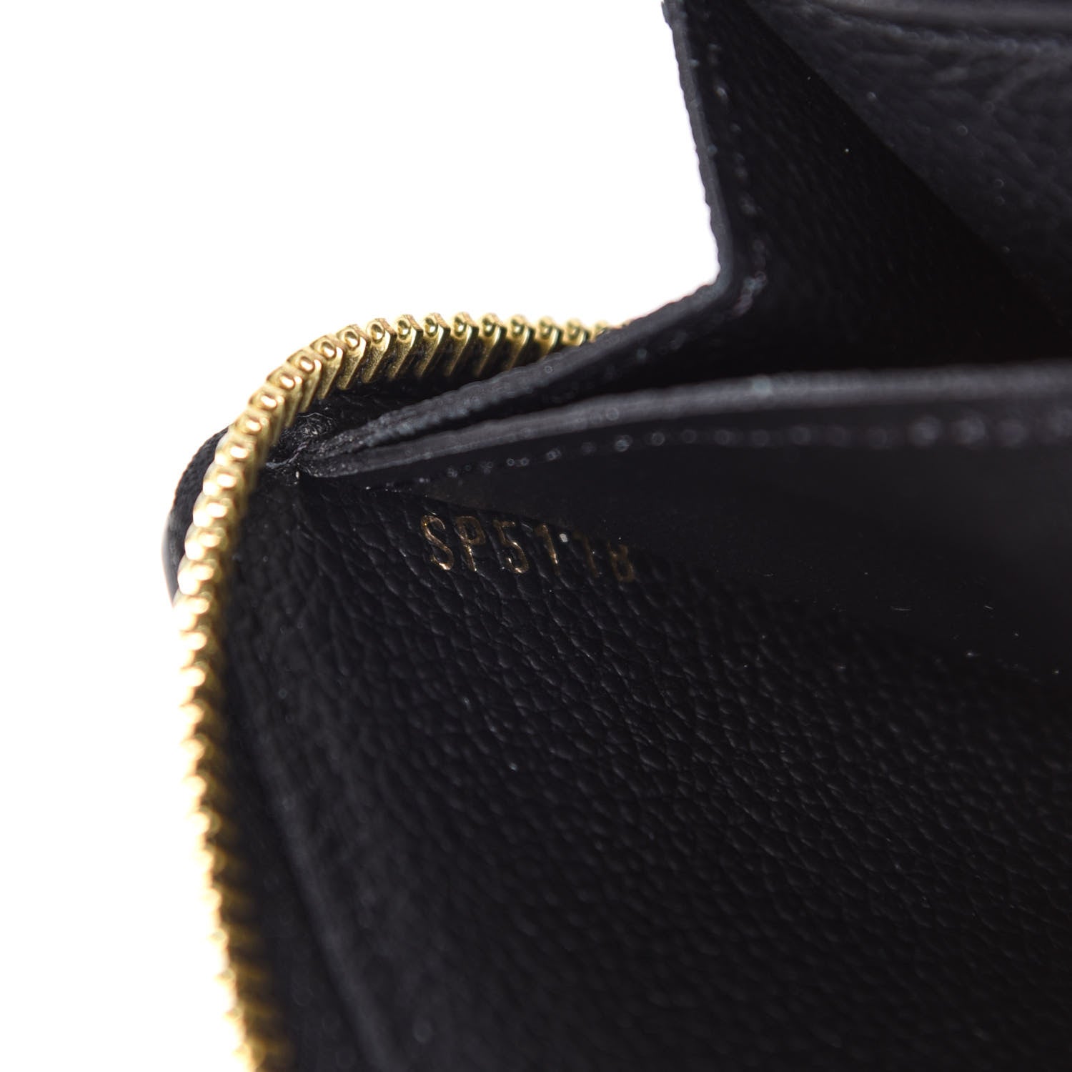 Louis Vuitton Empreinte Clemence Wallet Black 7 of 8