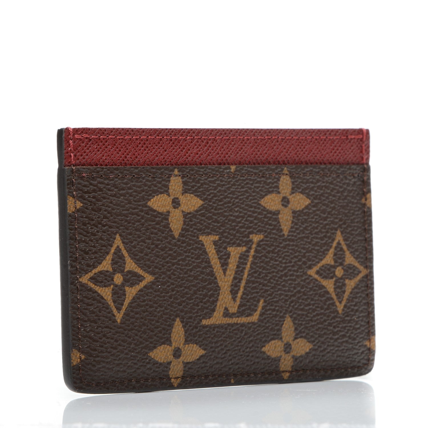 Louis Vuitton Monogram My LV Heritage Card Holder Bordeaux 3 of 6
