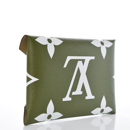 Louis Vuitton Monogram Giant Large Kirigami Pochette Kaki 3 of 6