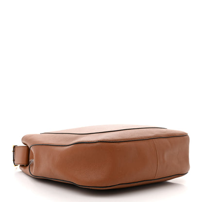 Burberry Grainy Calfskin Small Elmstone Hobo Tan 4 of 13