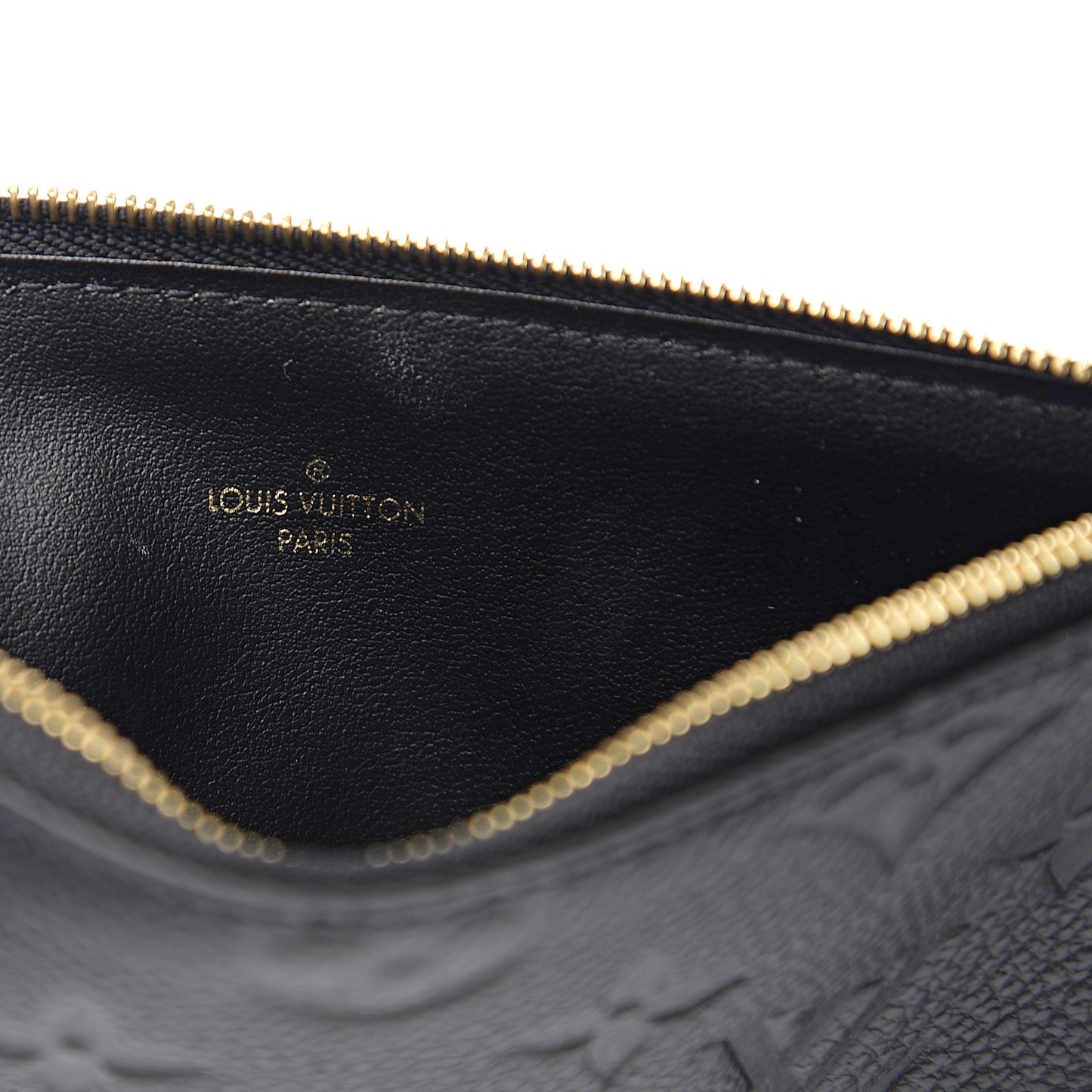 Empreinte Felicie Chain Wallet Zippered Insert Black