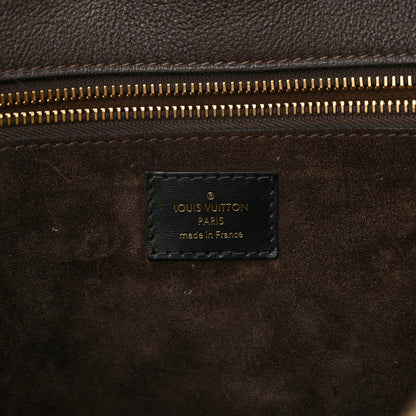 Louis Vuitton Veau Cachemire Tote W PM Chocolate 6 of 19