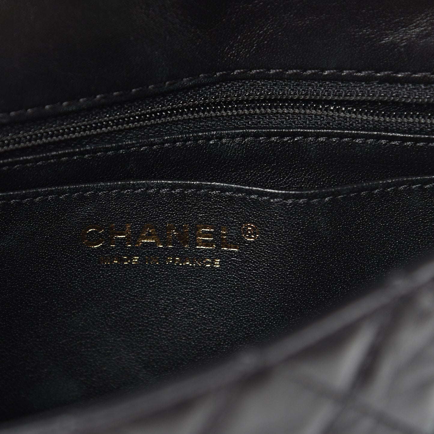 Aged Calfskin Quilted 2.55 Reissue Mini Flap Black