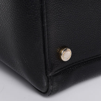 Chanel Caviar CC Bowler Black 9 of 11