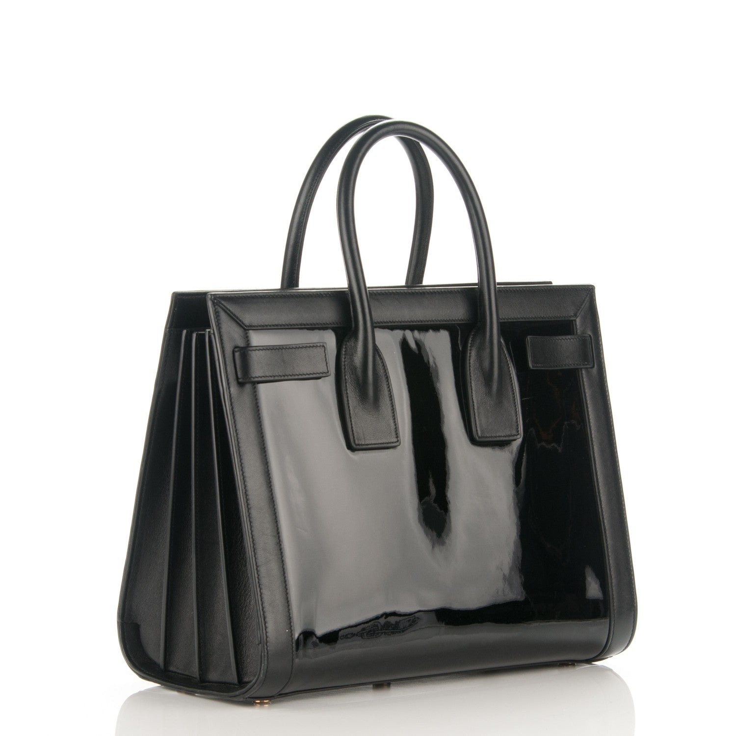 Saint Laurent Patent Small Sac de Jour Black 3 of 6