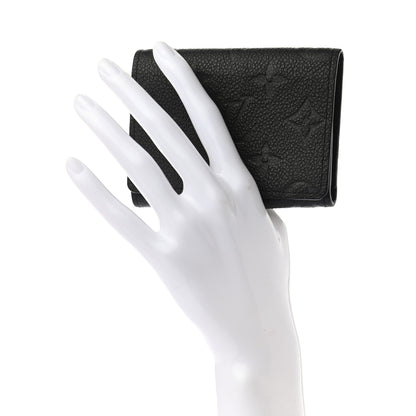 Louis Vuitton Empreinte Business Card Holder Black 2 of 7