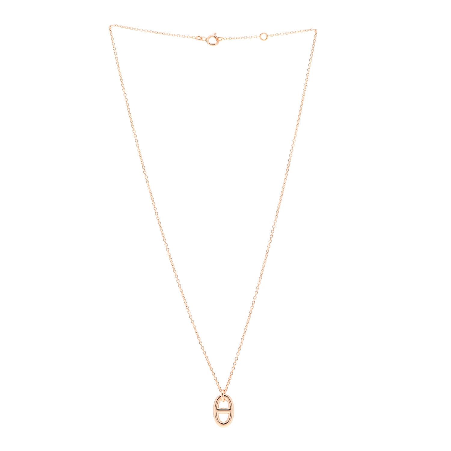 Hermes 18K Rose Gold PM Farandole Pendant Necklace 3 of 5