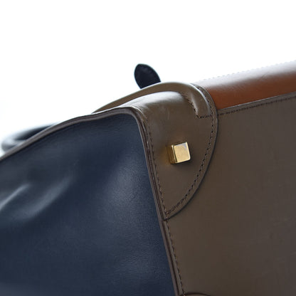 Celine Satin Calfskin Mini Tri-Color Luggage Camel 10 of 13