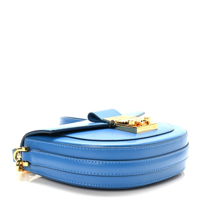 MCM Calfskin Mini Patricia Crossbody Bag Blue 4 of 8