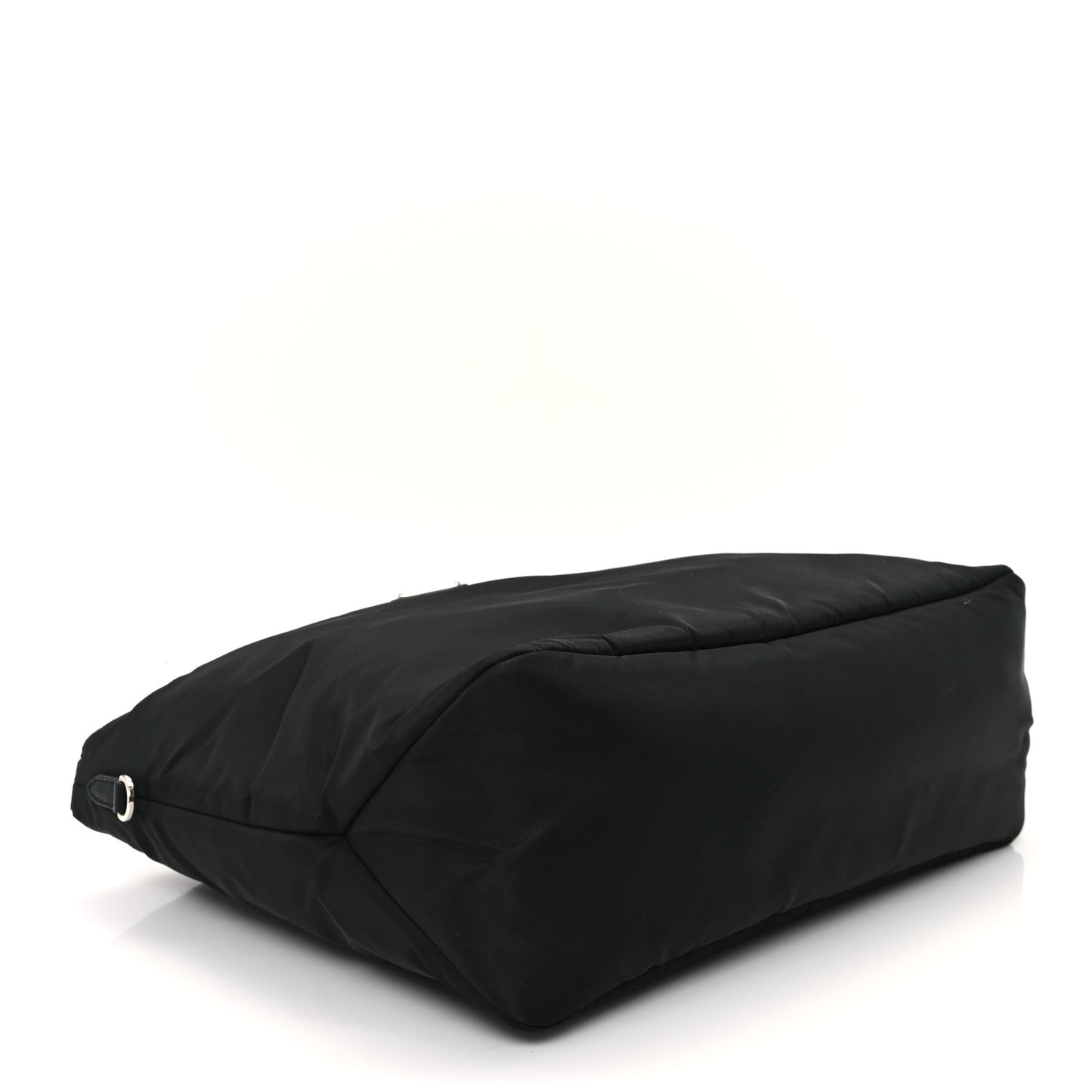 Nylon Vela East West Shopper Tote Black