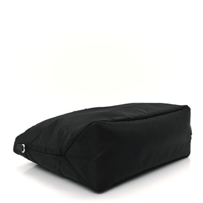 Prada Nylon Vela East West Shopper Tote Black 4 of 10