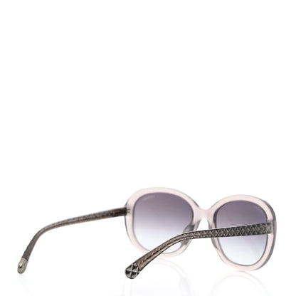 Chanel Acetate Quilted CC Polarized Sunglasses 5328 Grey 4 of 8
