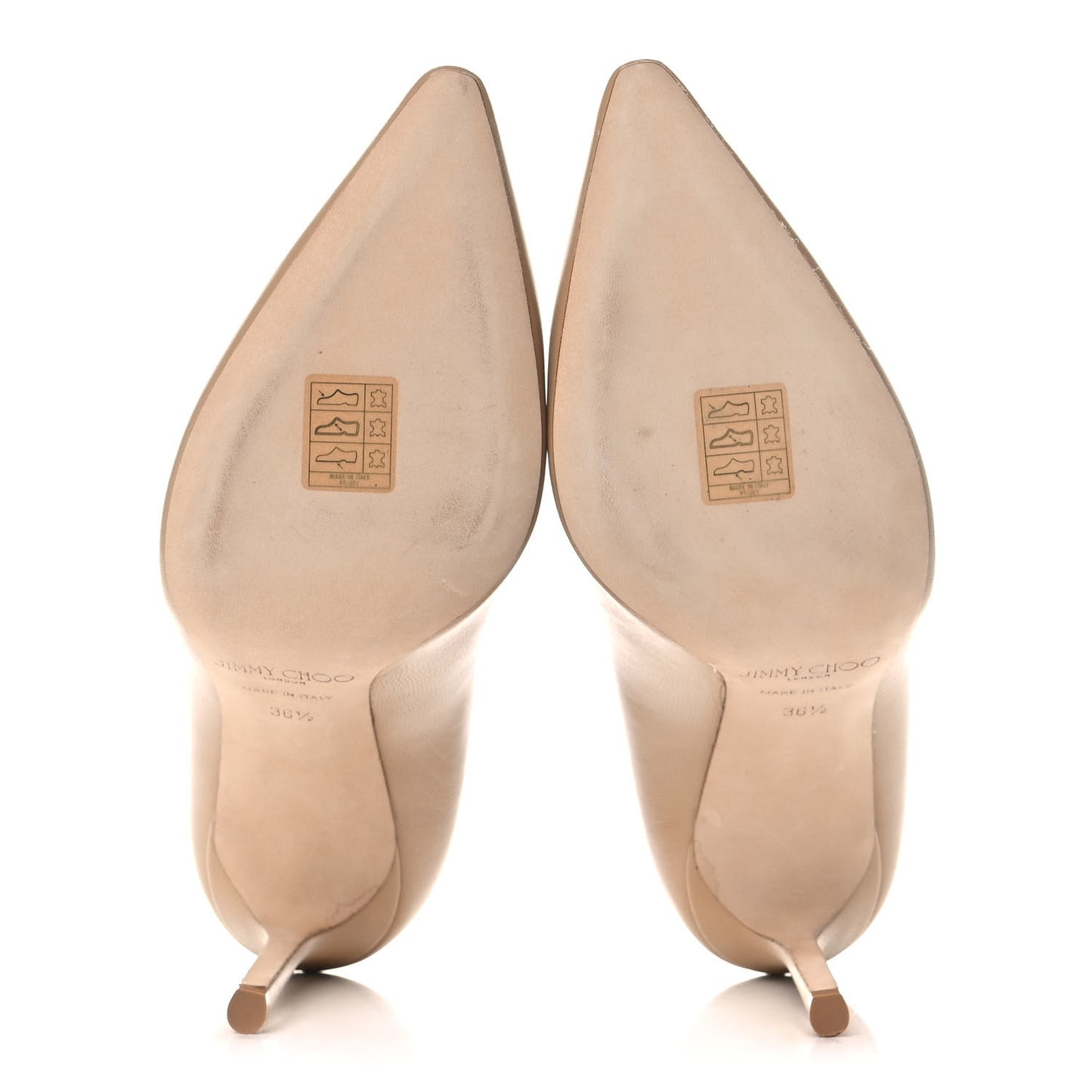 Kid Pointy Toe Romy 100 Pumps 36.5 Nude