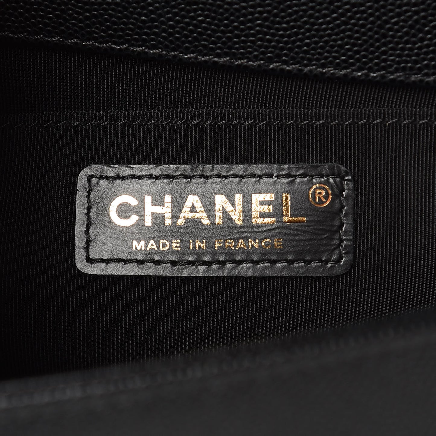 Caviar Quilted Medium Boy Flap Black