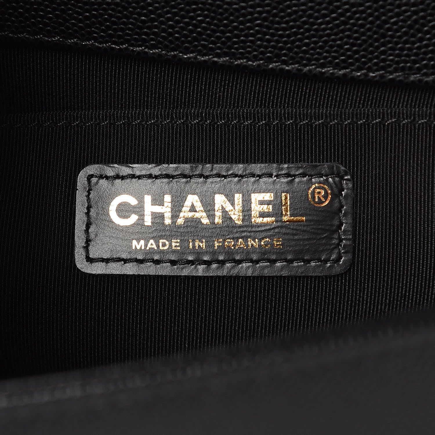 Chanel Caviar Quilted Medium Boy Flap Black 6 of 9