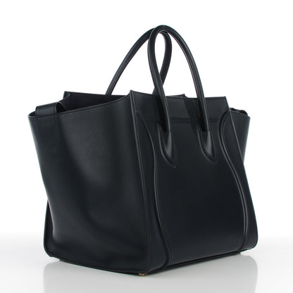 Celine Smooth Calfskin Medium Phantom Luggage Navy Blue 3 of 7
