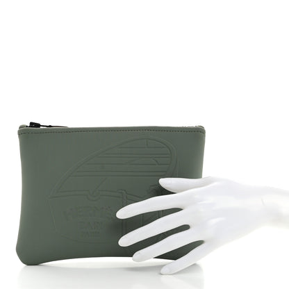 Hermes Neoprene Small Neobain Thalassa Case Kaki 2 of 8