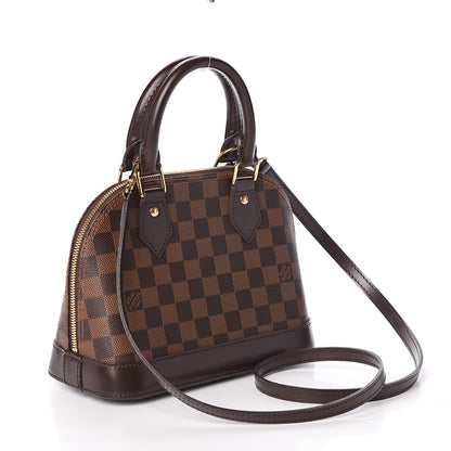 Louis Vuitton Damier Ebene Alma BB 2 of 8
