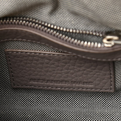 Alexander Wang Pebbled Lambskin Mini Rockie Mink Silver Hardware 6 of 9