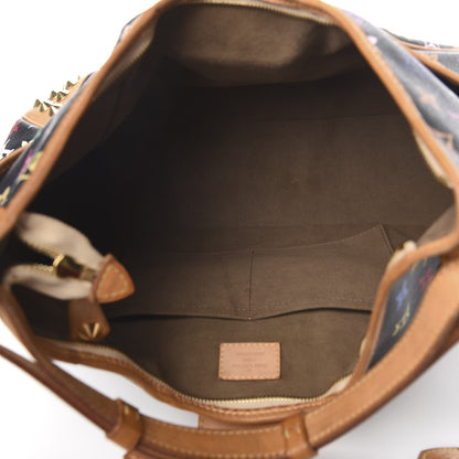 Louis Vuitton Monogram Multicolor Chrissie Black 5 of 9