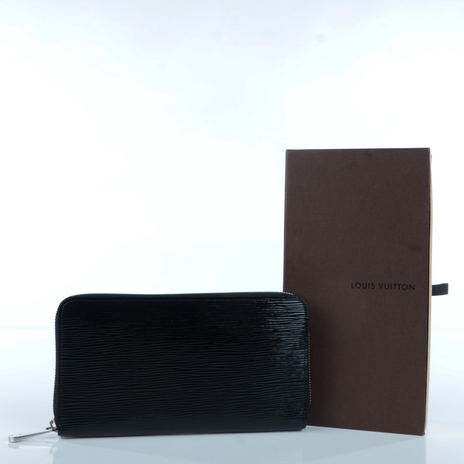 Louis Vuitton Epi Zippy Organizer Wallet Black 5 of 8