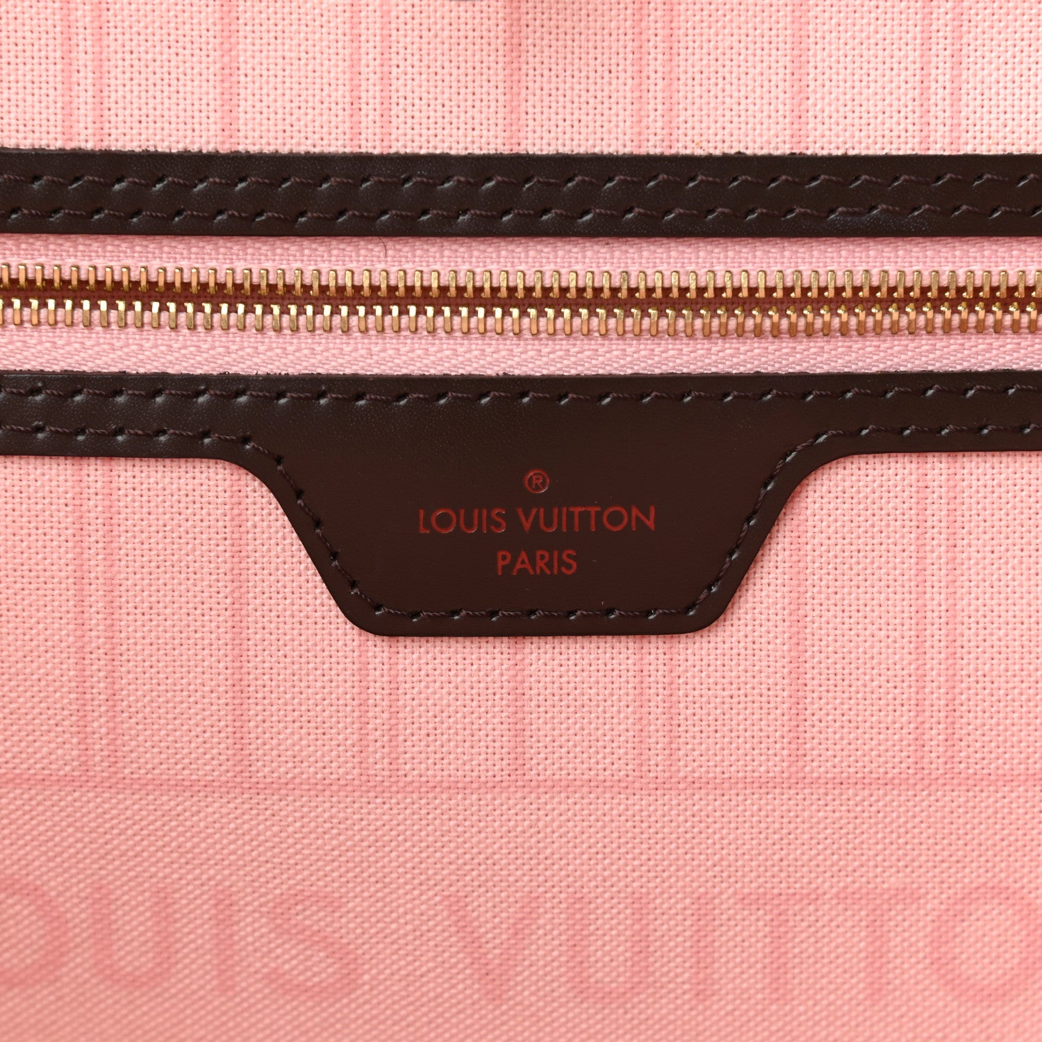 Louis Vuitton Damier Ebene Neo Neverfull MM Rose Ballerine 8 of 12