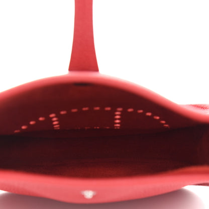 Hermes Taurillon Clemence Evelyne TPM Rouge Piment 5 of 9